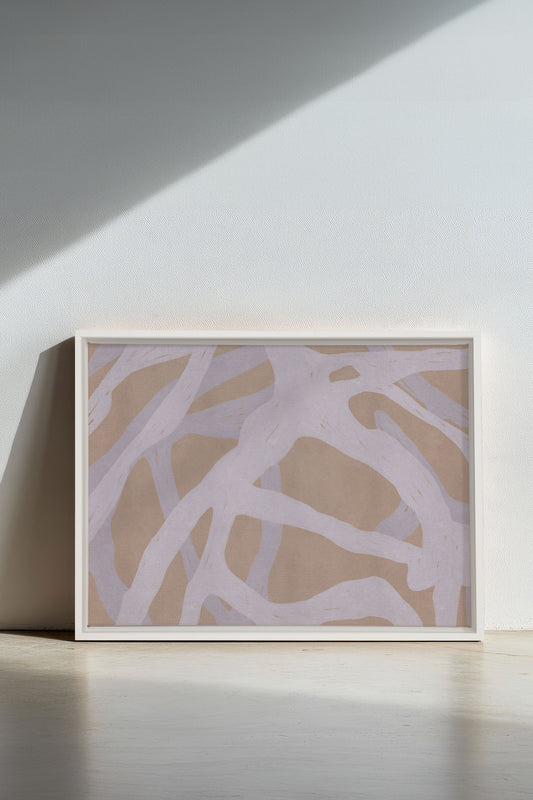 TISSAGE NATUREL, Work on stretched canvas