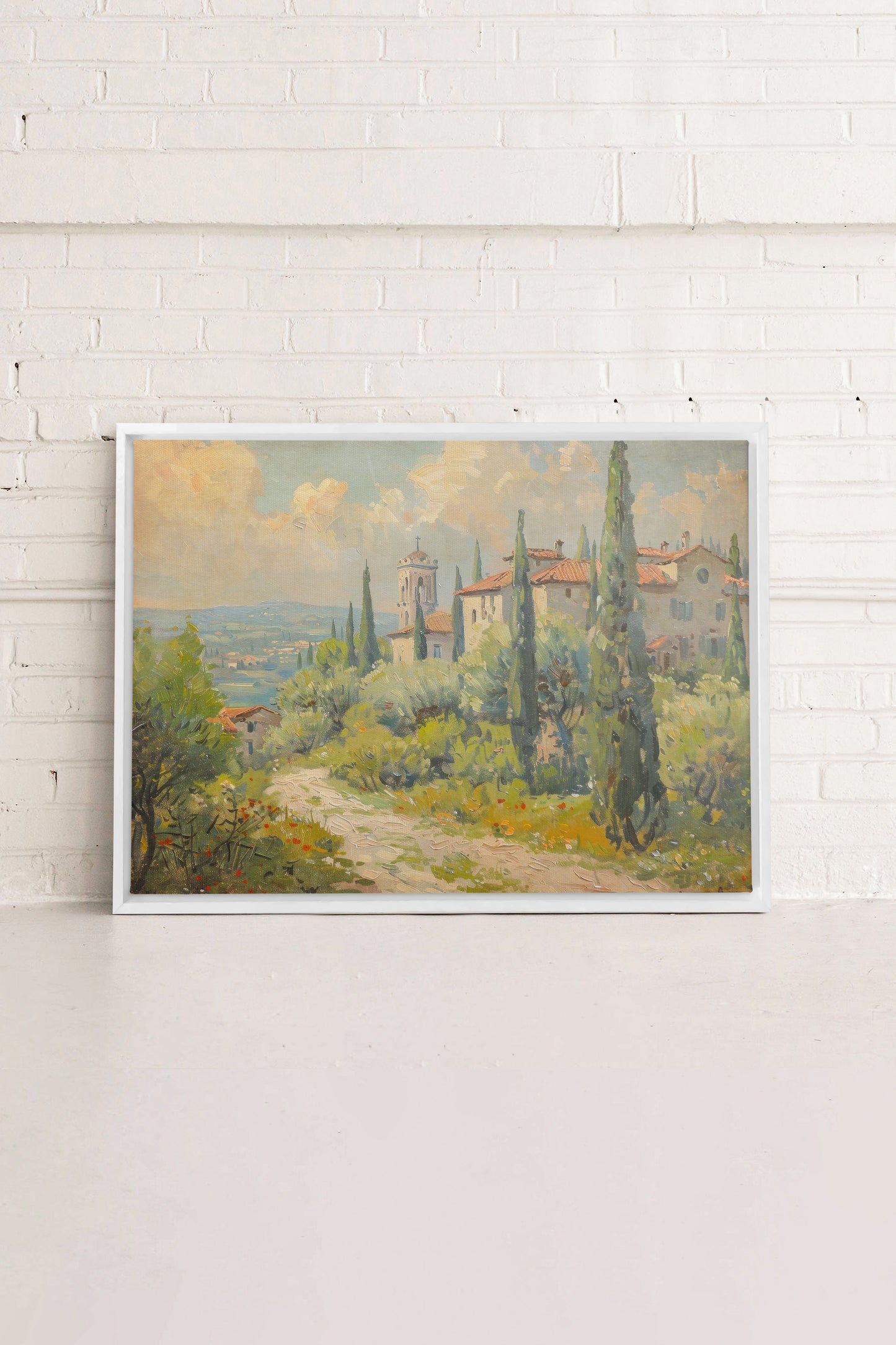 Olive Haven, Work on stretched canvas