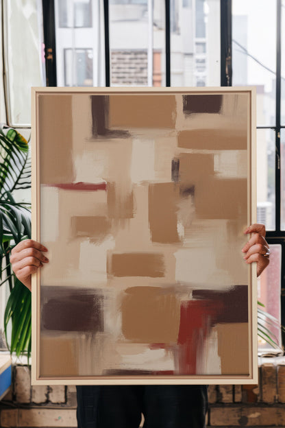 TRAITS, Work on stretched canvas