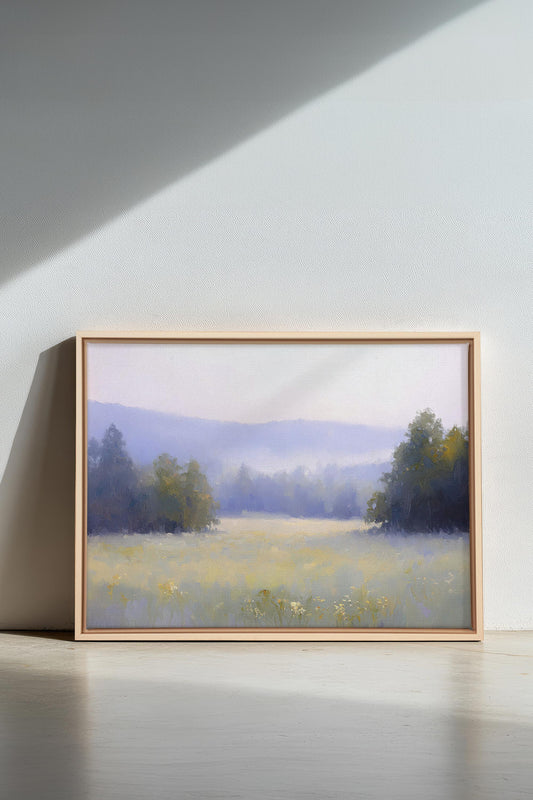 ÉVEIL CHAMPÊTRE, Work on stretched canvas