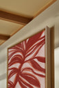 BOTANIC FLAME, Work on stretched canvas