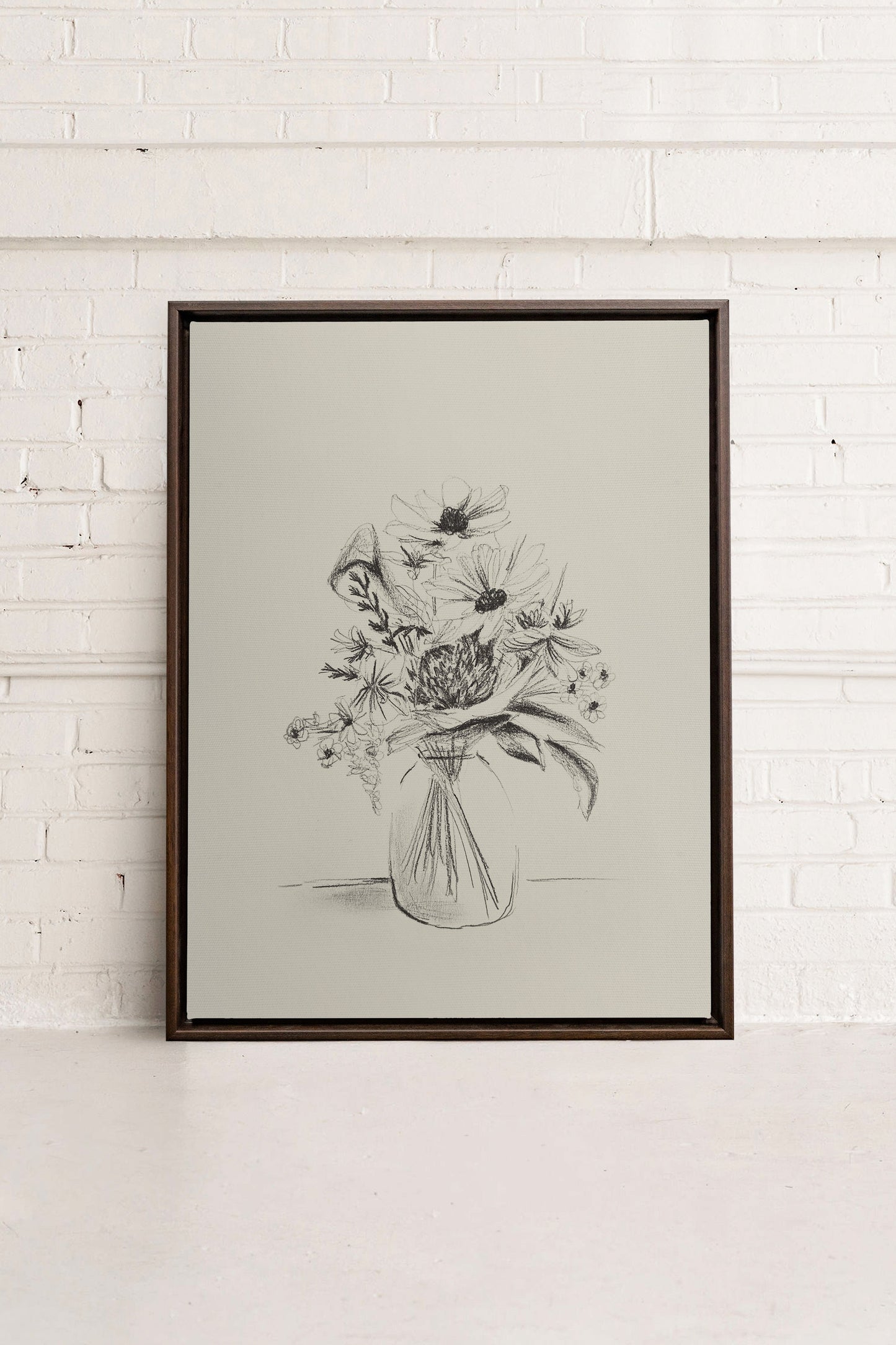 SPRING BOUQUET, Work on stretched canvas