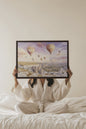 VOYAGE CÉLESTE, Work on stretched canvas
