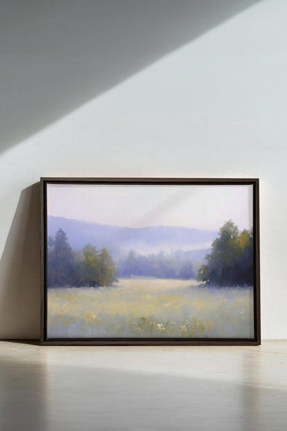 ÉVEIL CHAMPÊTRE, Work on stretched canvas