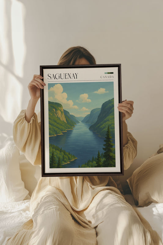 SAGUENAY, Work on stretched canvas