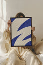 COBALT FLOW, Work on stretched canvas