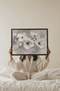 CLOUDED Groom, Work on stretched canvas