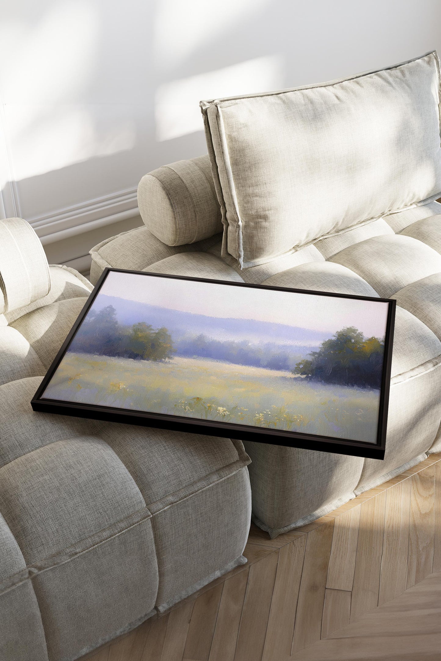 ÉVEIL CHAMPÊTRE, Work on stretched canvas
