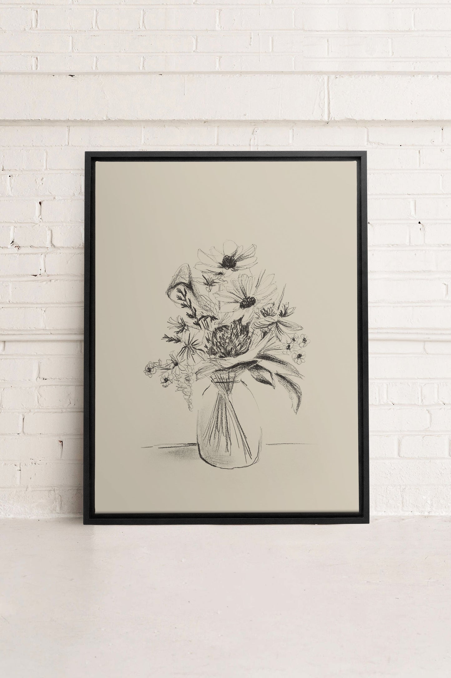 SPRING BOUQUET, Work on stretched canvas