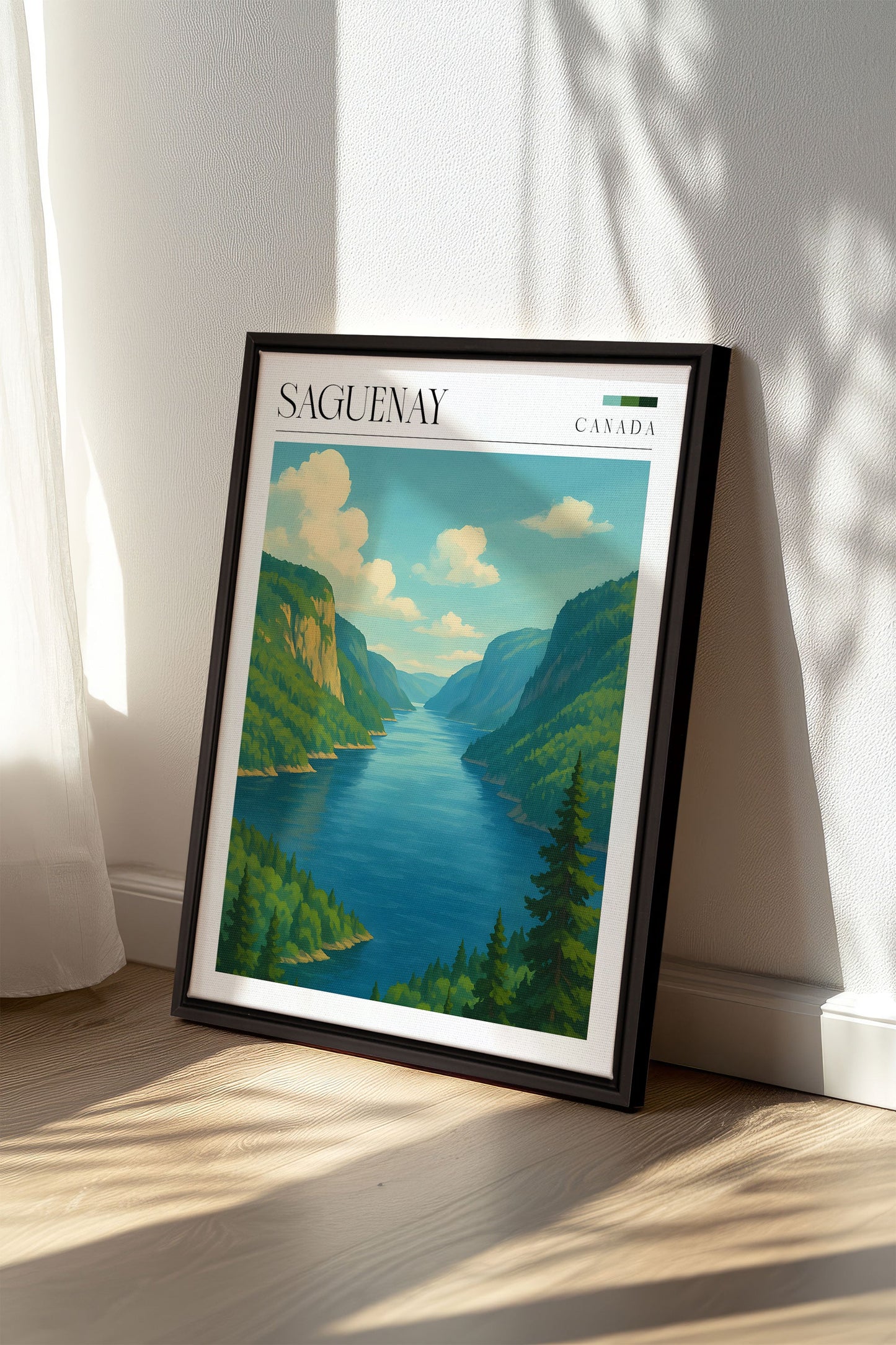 SAGUENAY, Work on stretched canvas