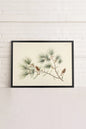 Conifer Branch, Work on stretched canvas
