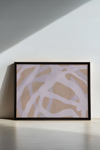 TISSAGE NATUREL, Work on stretched canvas