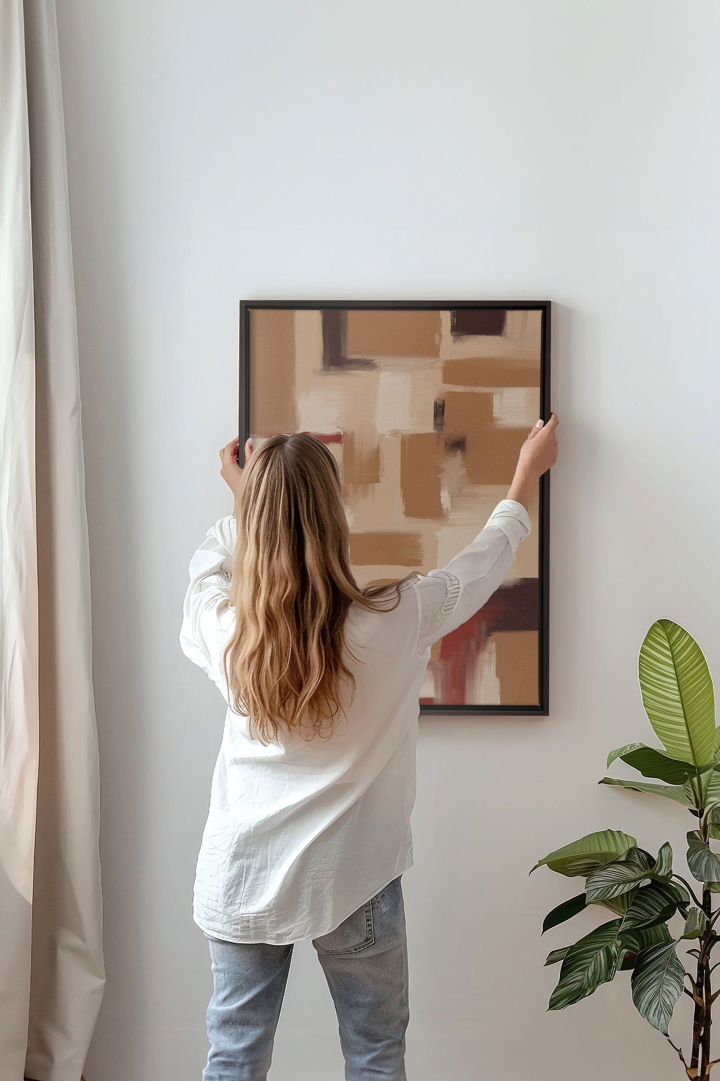 TRAITS, Work on stretched canvas