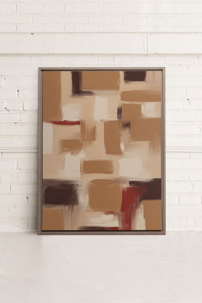 TRAITS, Work on stretched canvas