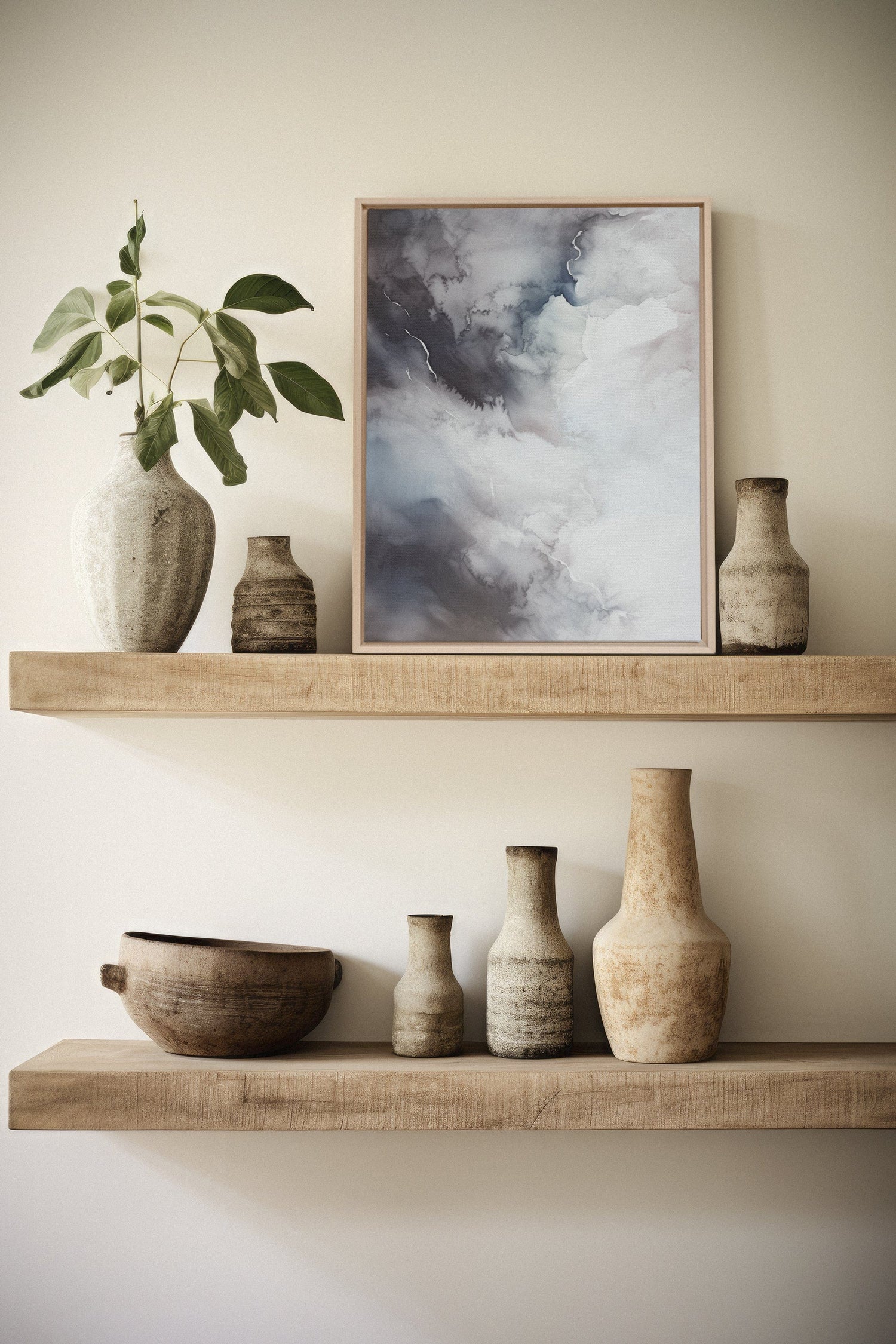 STARRY NIGHT, Oeuvre sur toile étiré