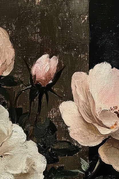 SOUFFLE BAROQUE, Artwork on rigid canvas, framed in Vintage Bronze