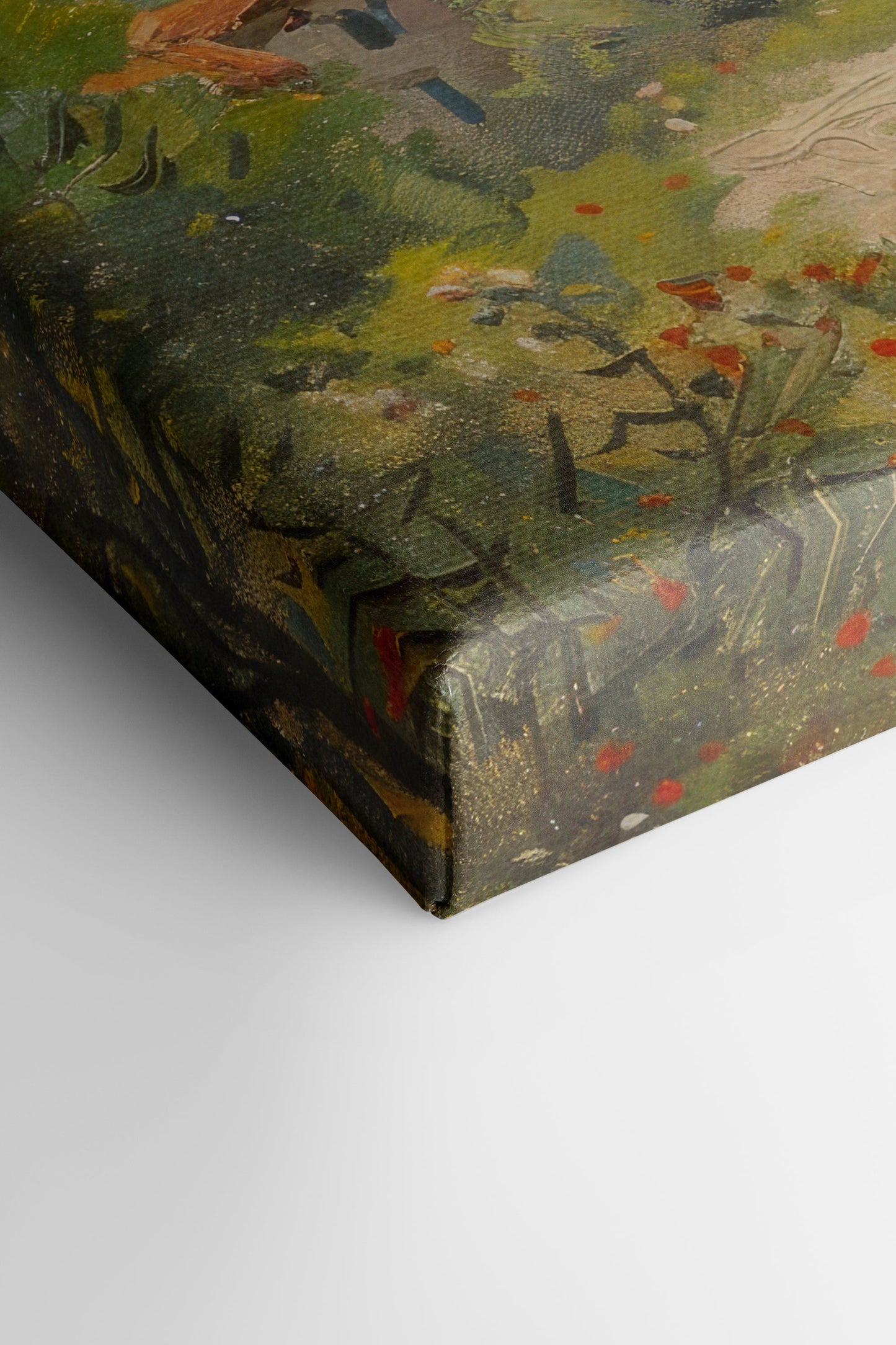 Olive Haven, Work on stretched canvas