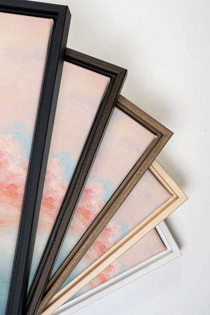 MYSTIC SUNSET DUO (2 works on stretched canvas)