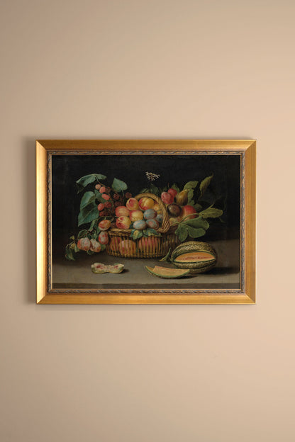 NECTAR OF THE EARTH, VINTAGE GOLD FRAME