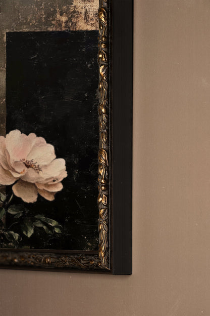 SOUFFLE BAROQUE, Artwork on rigid canvas, framed in Vintage Bronze
