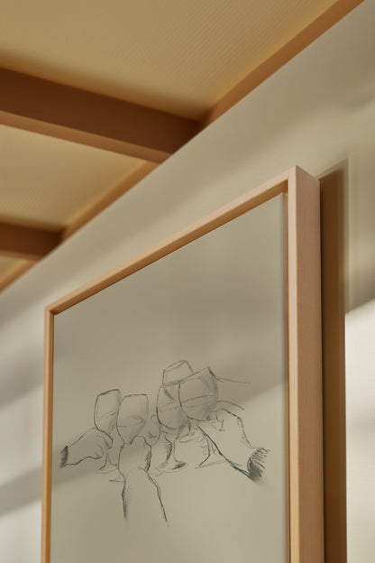 SANTÉ, Work on stretched canvas