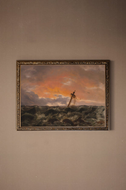 VESTIGE DES FLOTS, VINTAGE BRONZE FRAME