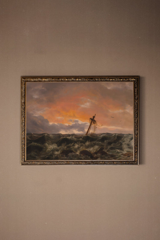 VESTIGE DES FLOTS, VINTAGE BRONZE FRAME