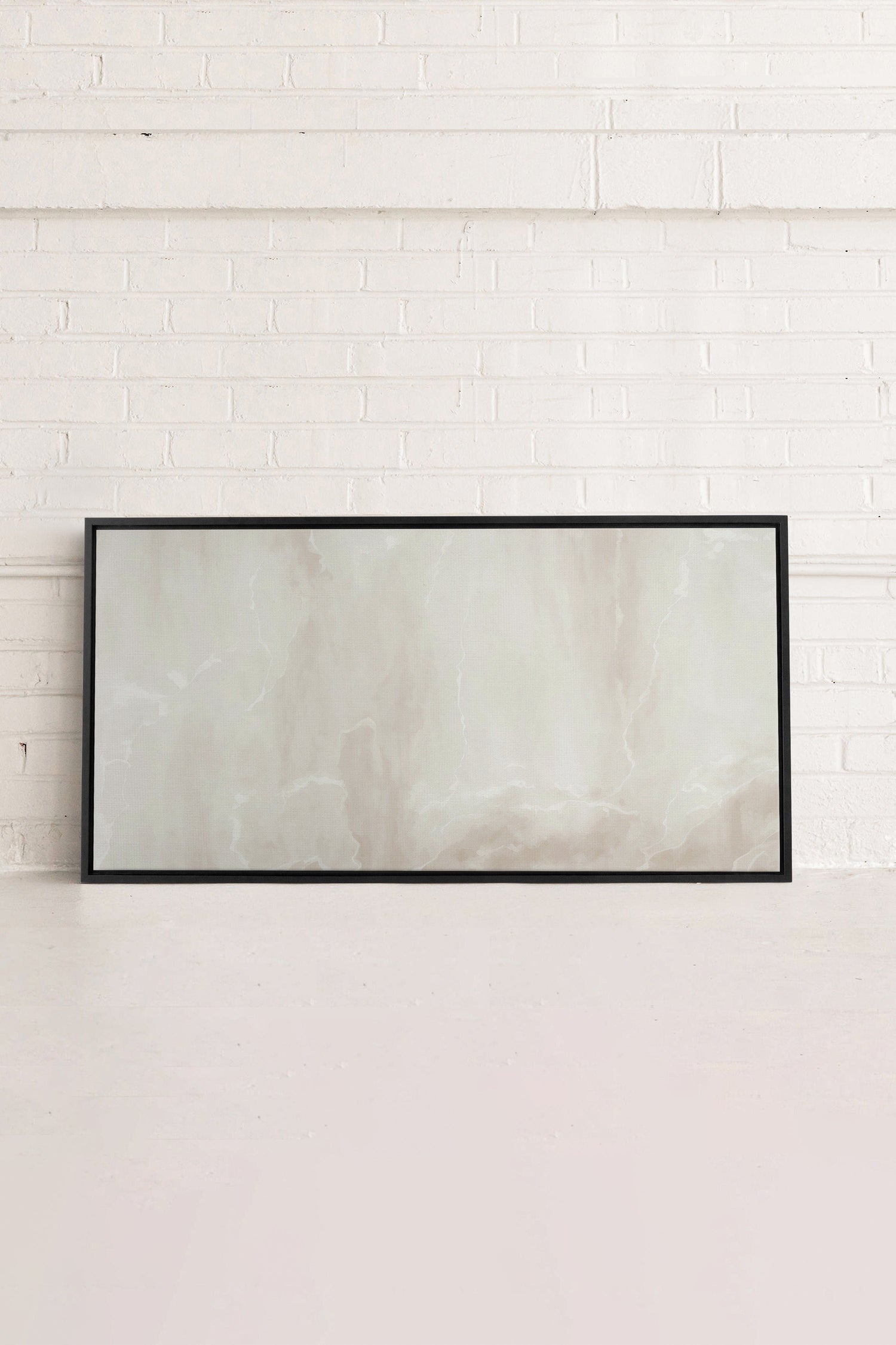 Ivory Traces, Oeuvre sur toile étiré