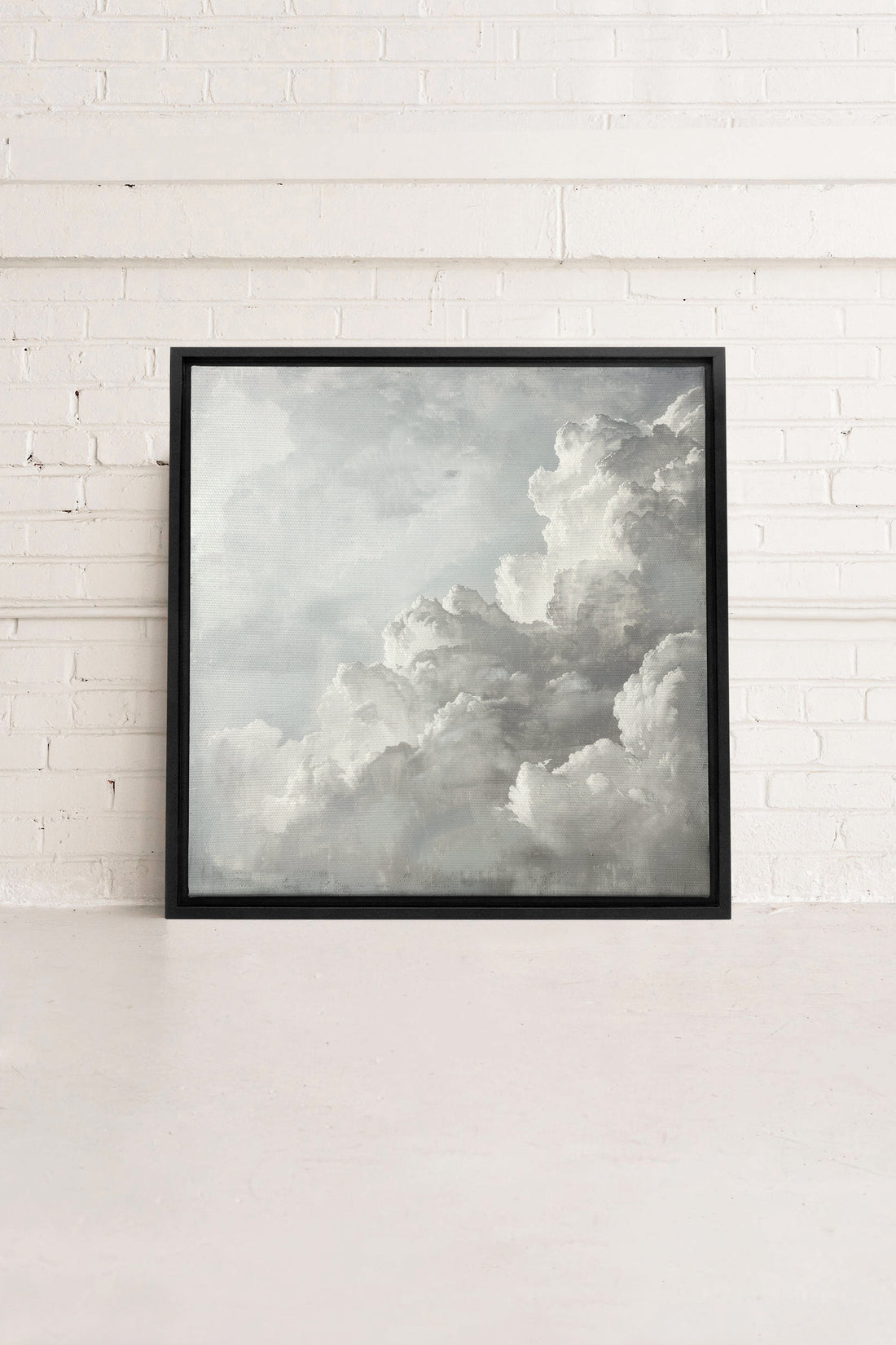SKY DANCE, Oeuvre sur toile étirée, encadré Noir