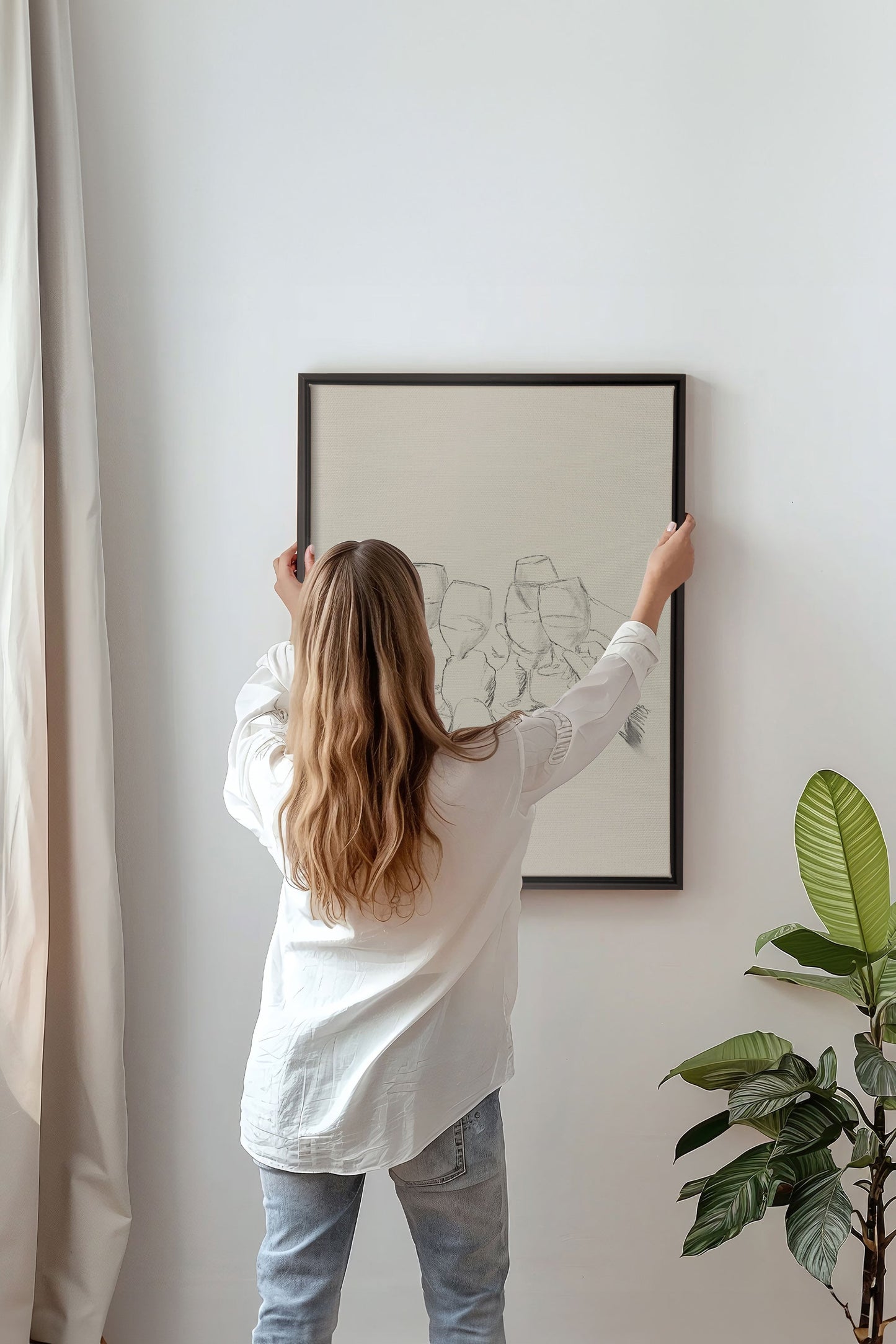 SANTÉ, Work on stretched canvas