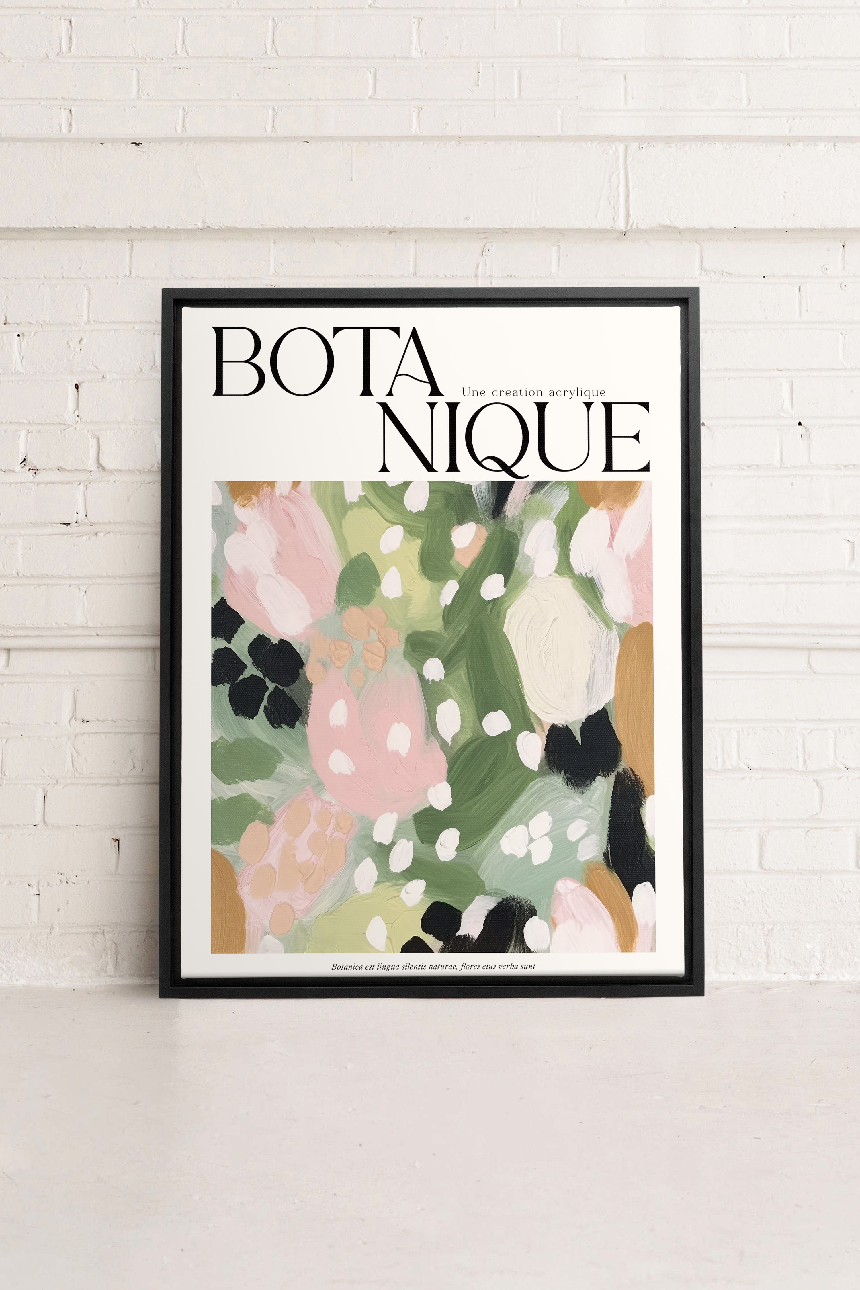 FLORES, Oeuvre sur toile étiré