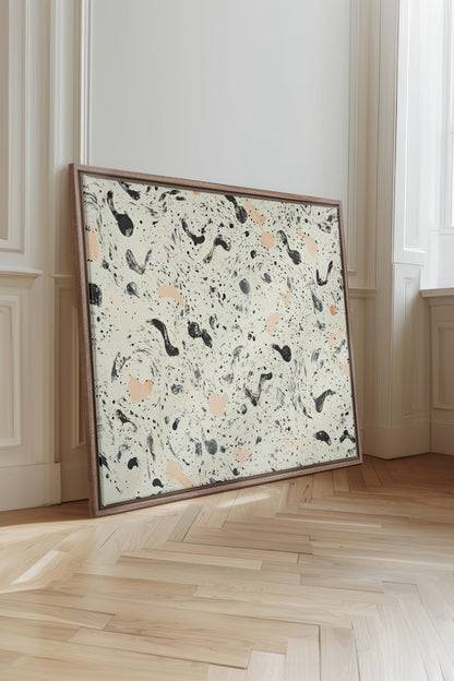 ABSTRACT SPARKS, Work on stretched canvas