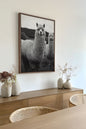 FLUFF AND GRACE, Oeuvre sur toile étiré