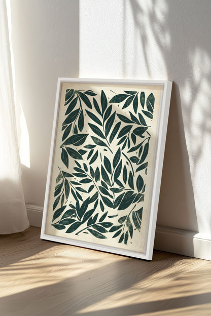 HERITAGE GREENERY, Work on stretched canvas