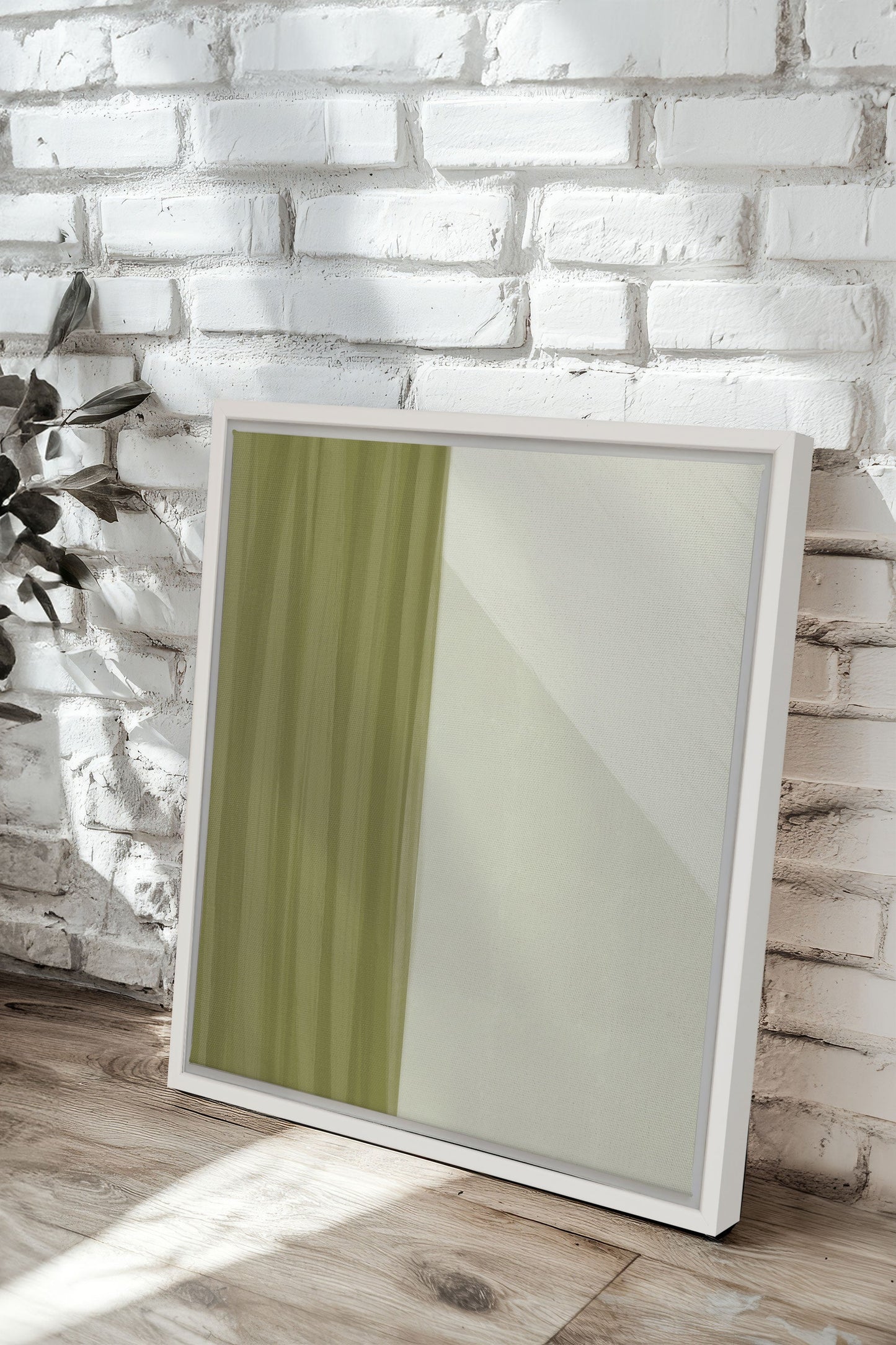 VERDANT FLOW, Work on stretched canvas
