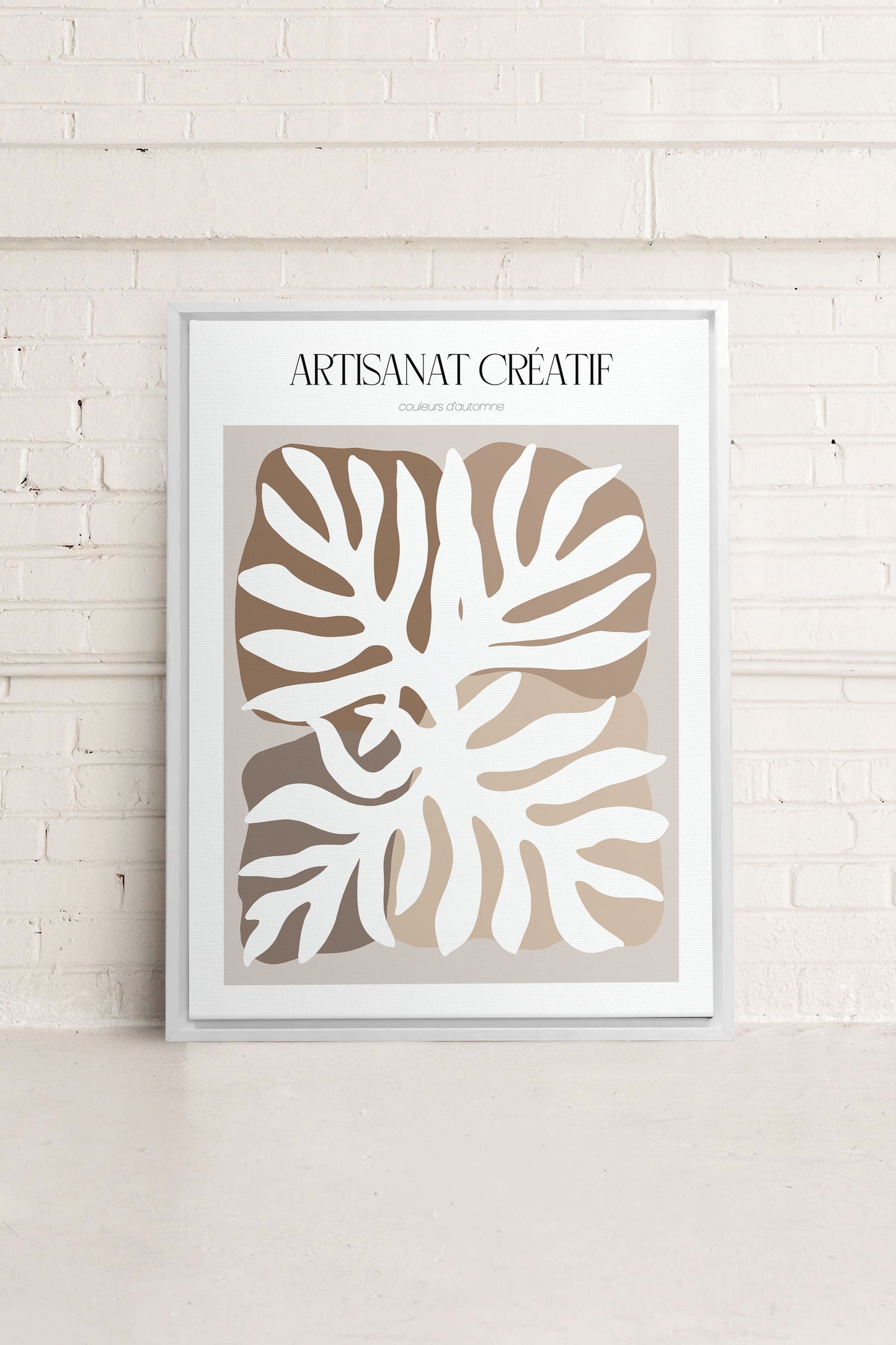 ARTISANAT CRÉATIF, Work on stretched canvas