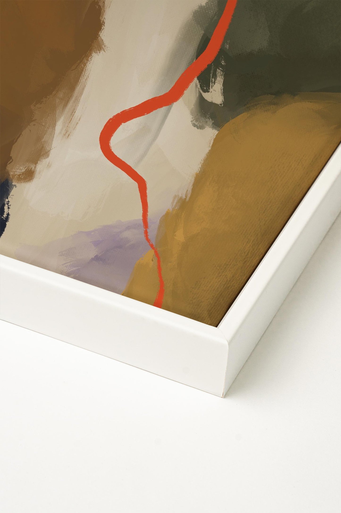 CREVASSE, Work on stretched canvas
