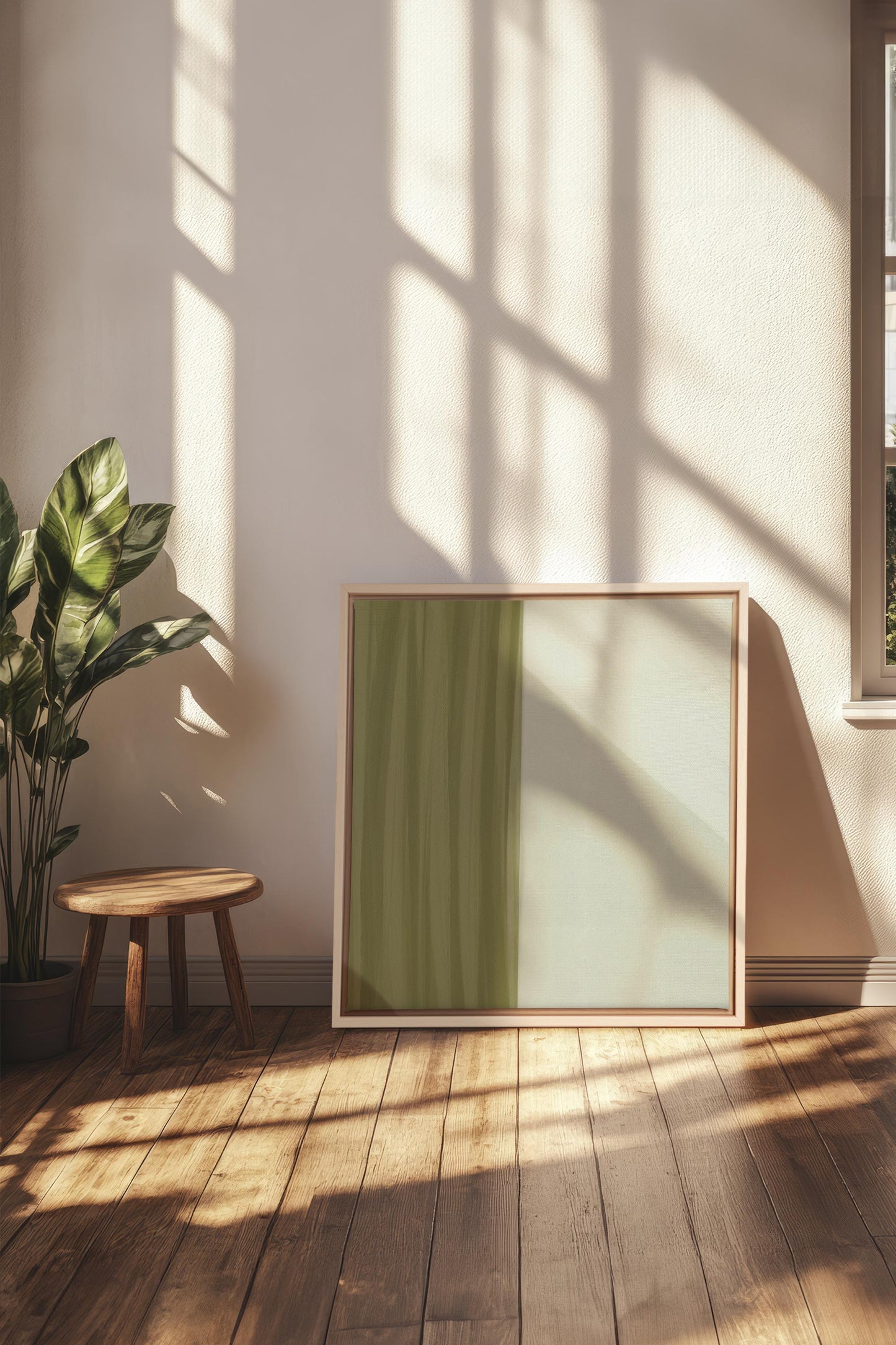 VERDANT FLOW, Work on stretched canvas