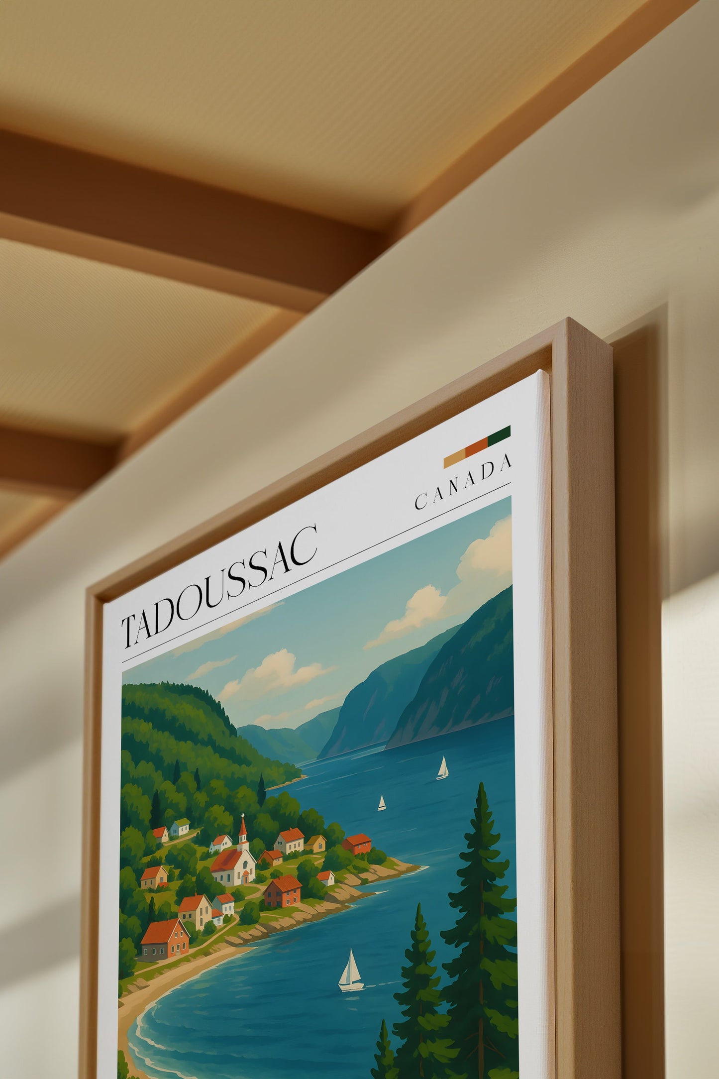 TADOUSSAC, Work on stretched canvas