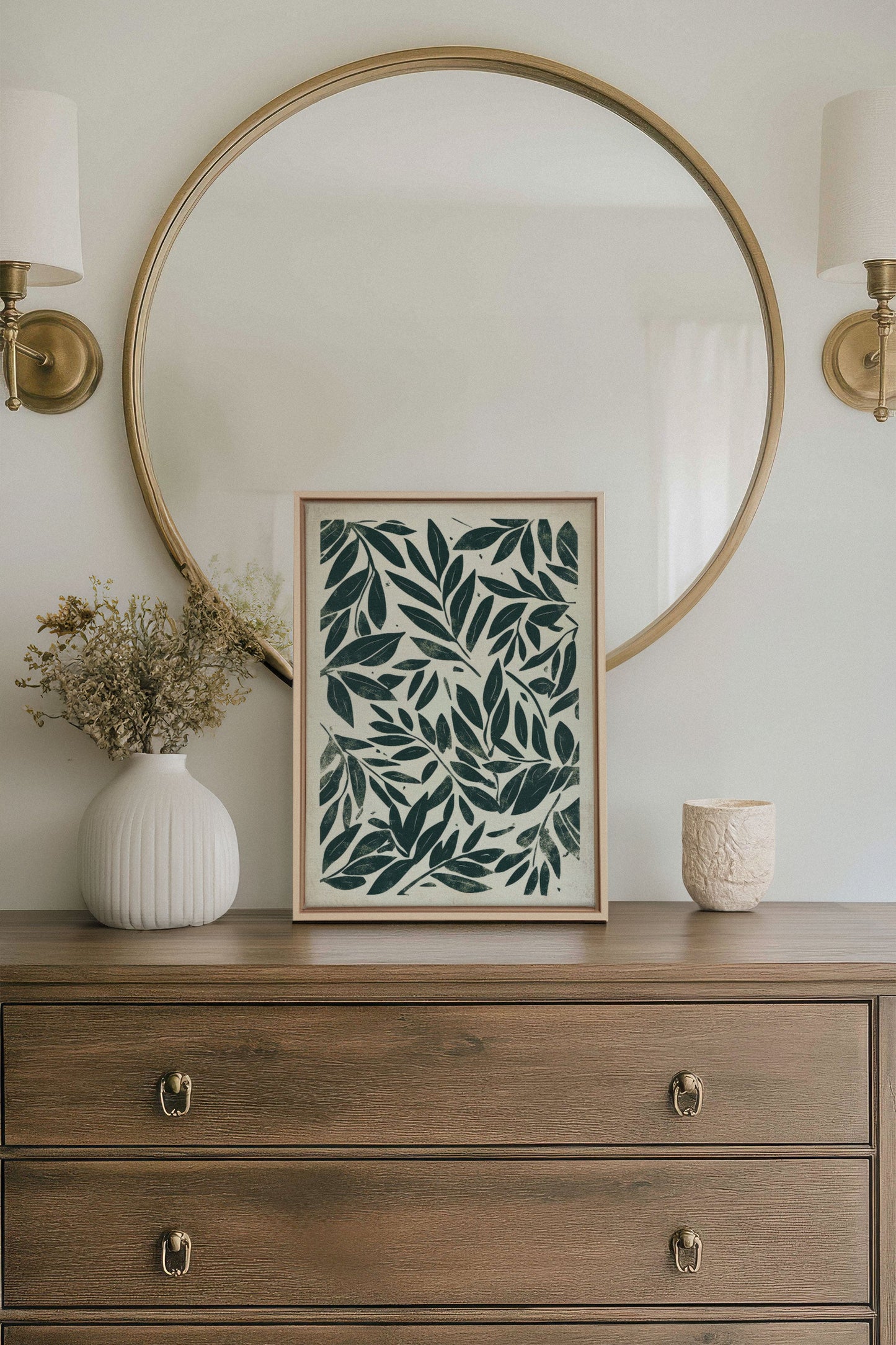 HERITAGE GREENERY, Work on stretched canvas