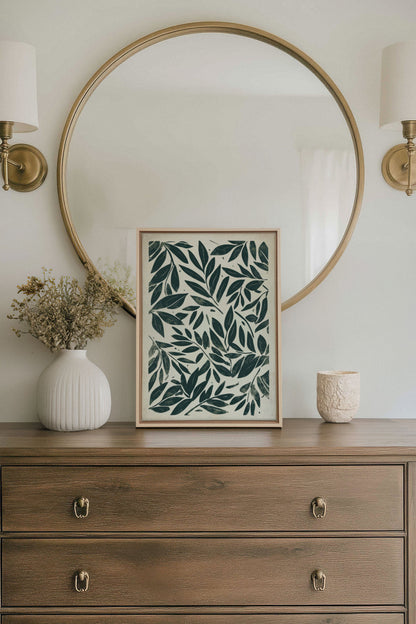 HERITAGE GREENERY, Work on stretched canvas