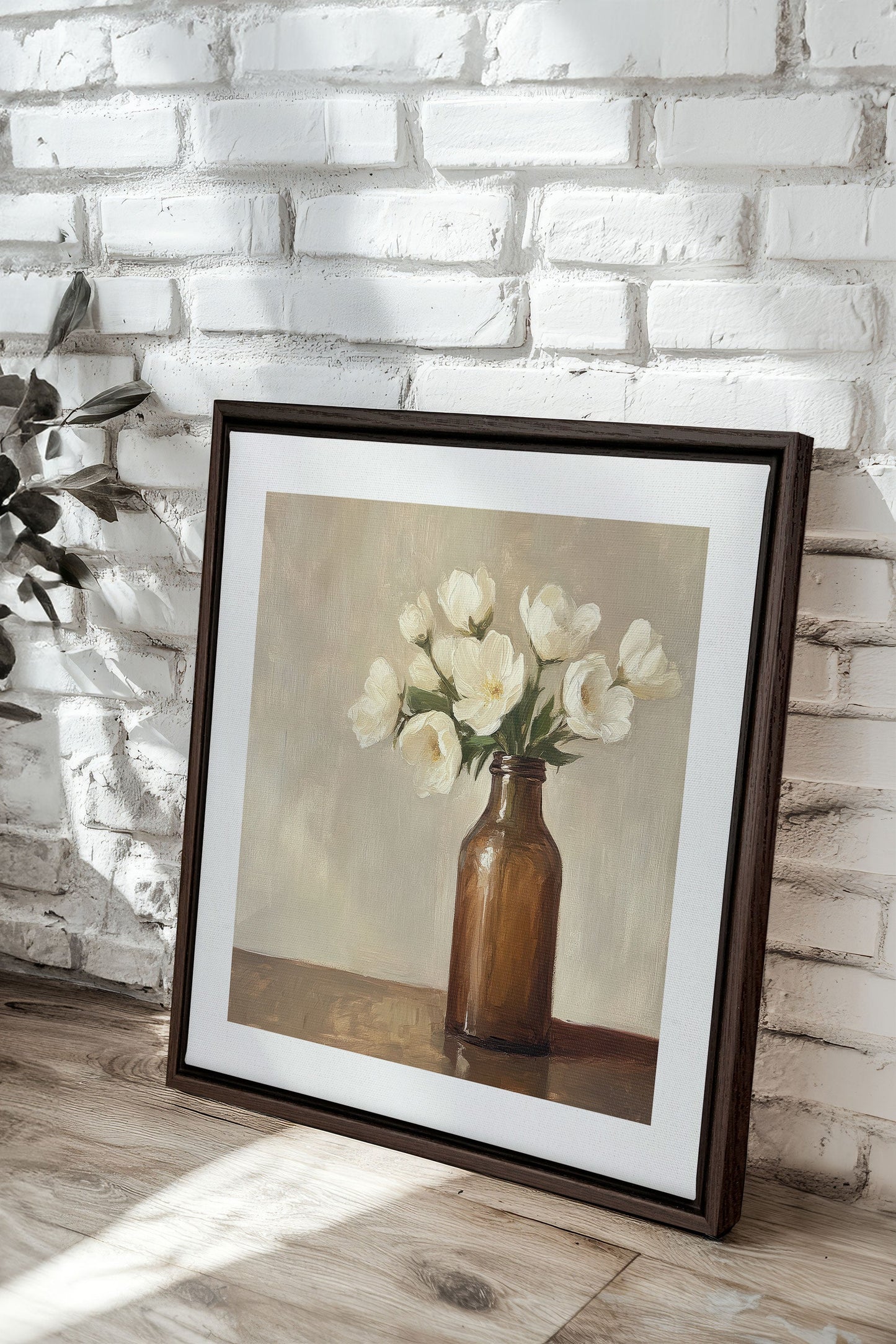DOUCEUR FANÉE, Oeuvre sur toile étirée