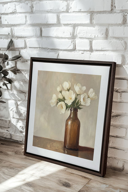 DOUCEUR FANÉE, Oeuvre sur toile étirée