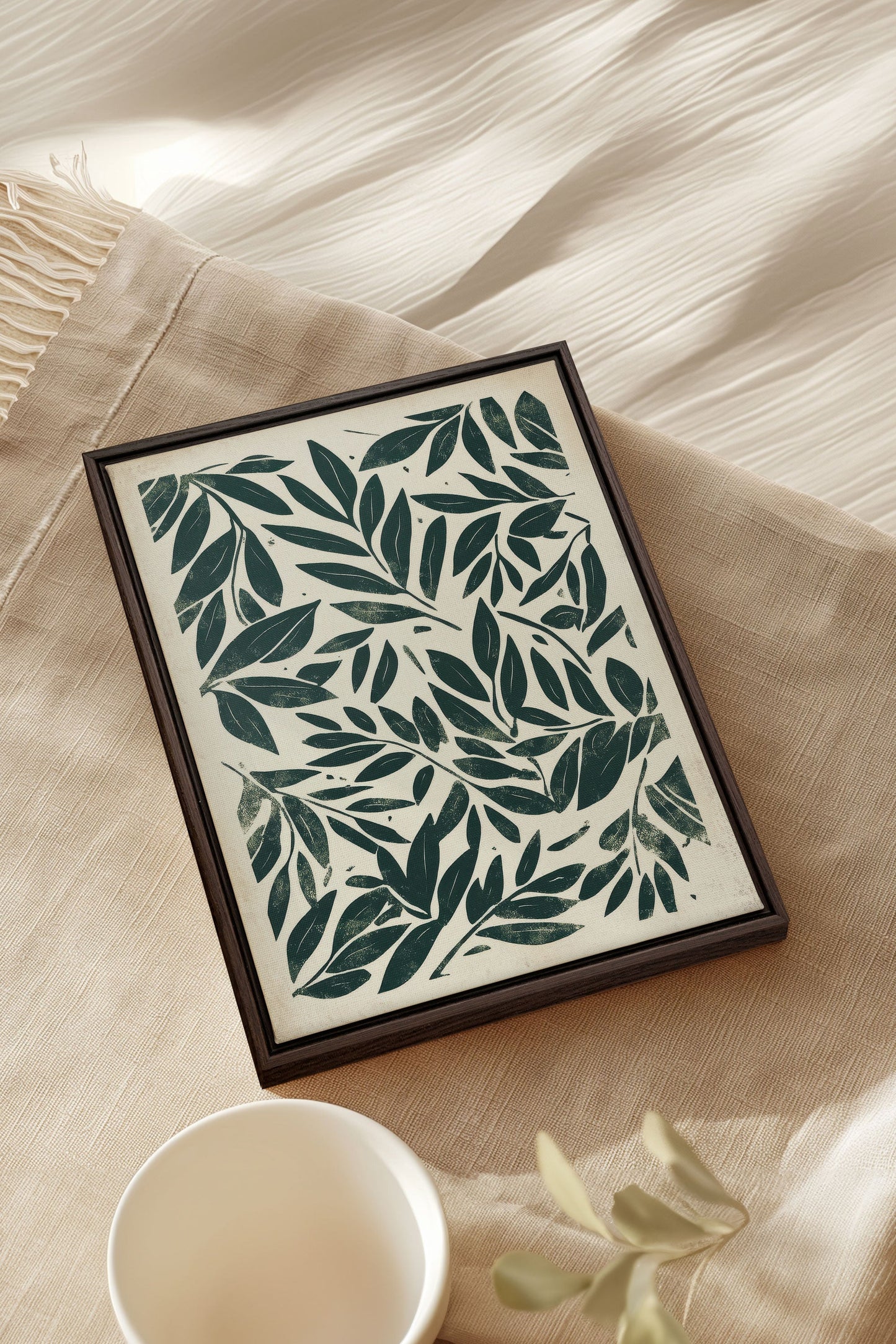 HERITAGE GREENERY, Work on stretched canvas