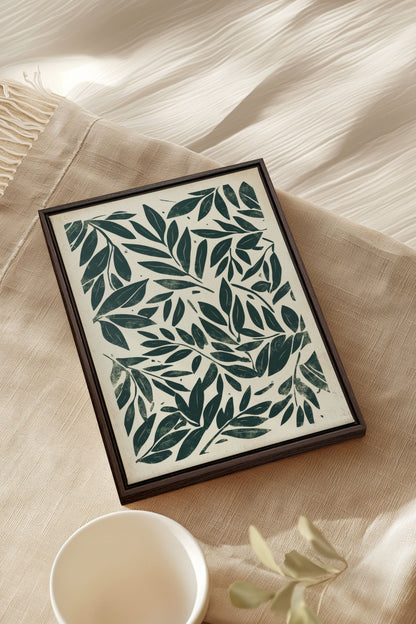 HERITAGE GREENERY, Work on stretched canvas