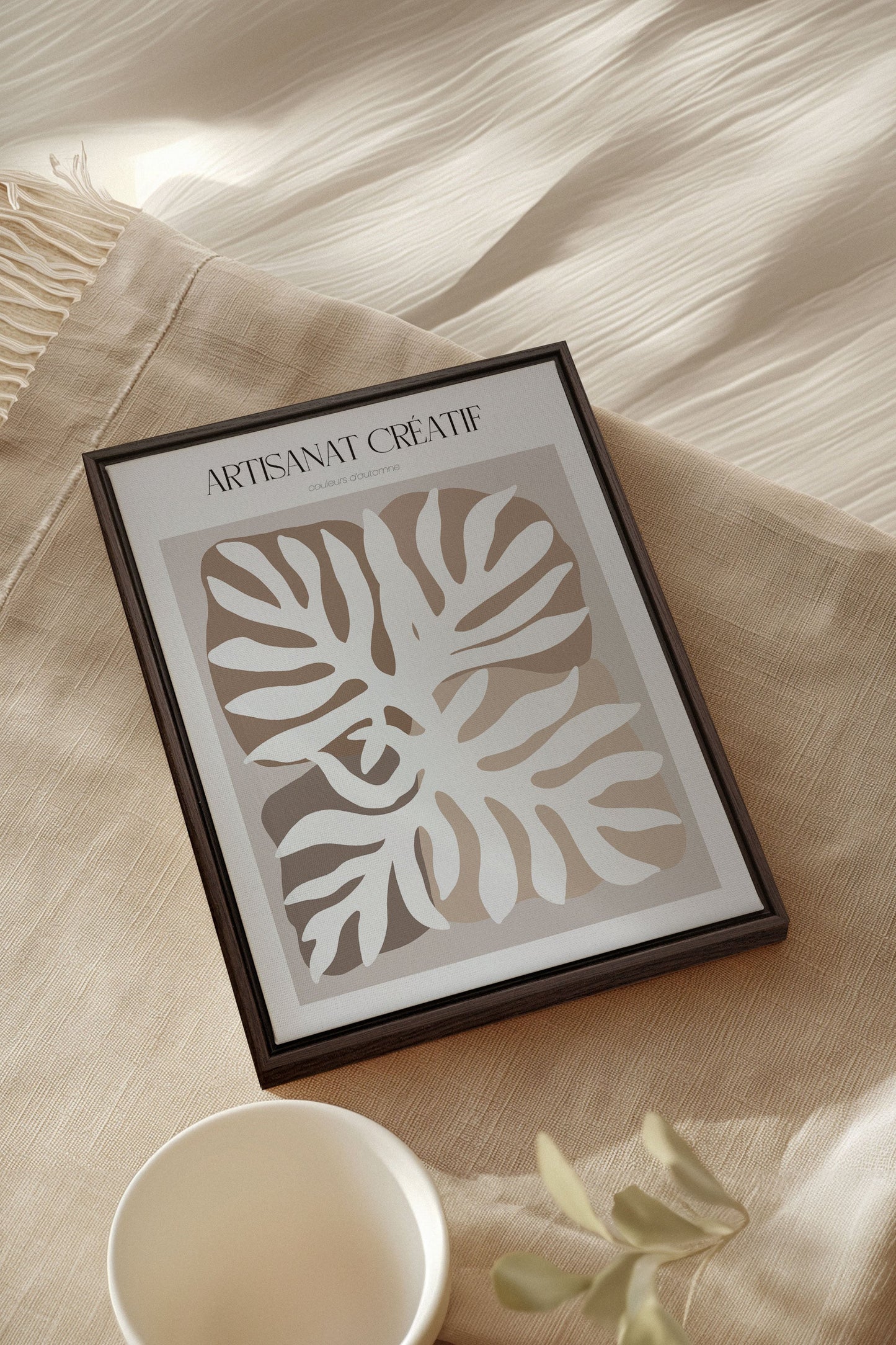 ARTISANAT CRÉATIF, Work on stretched canvas