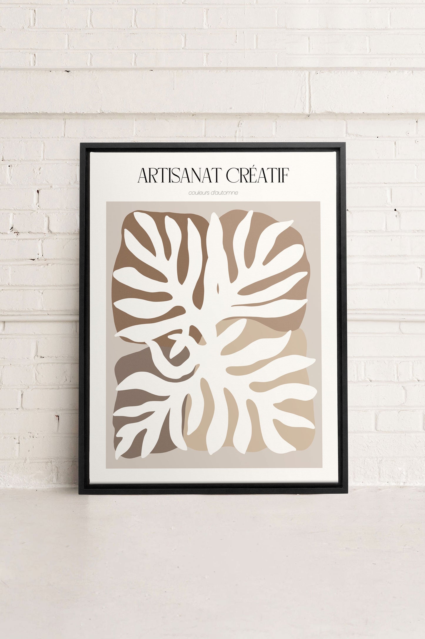 ARTISANAT CRÉATIF, Work on stretched canvas