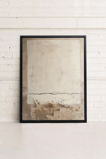 OLEKA CANVAS - FRICKLE ABSTRACT, Oeuvre sur toile étirée, encadré Noir
