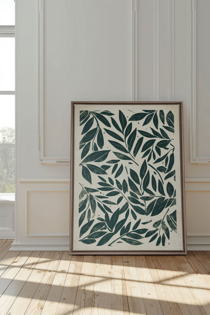 HERITAGE GREENERY, Work on stretched canvas