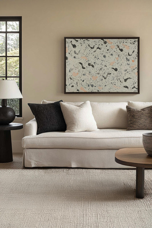 ABSTRACT SPARKS, Work on stretched canvas